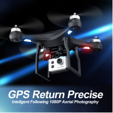 Double GPS Positioning 5.8G WIFI Drone With 120° FOV 1080 HD Electronic Camera